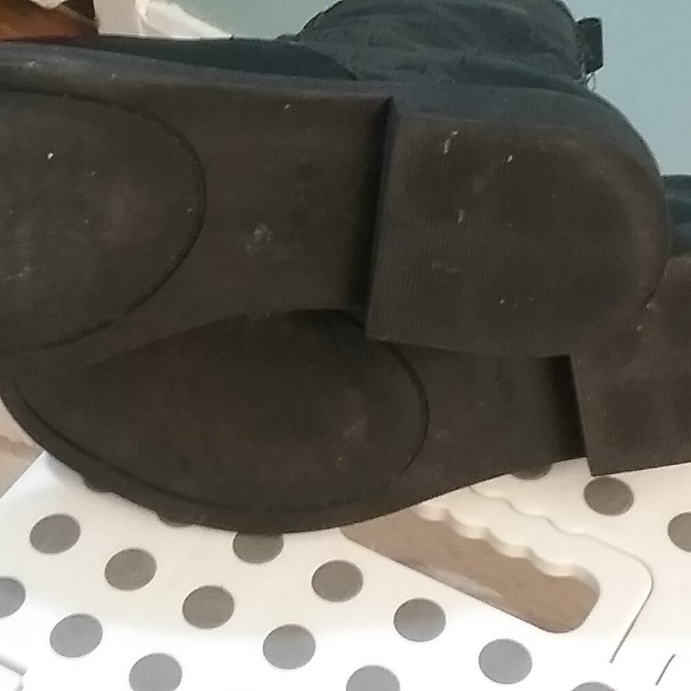 bebe Combat Boots, Size 8 - Picture 3 of 3